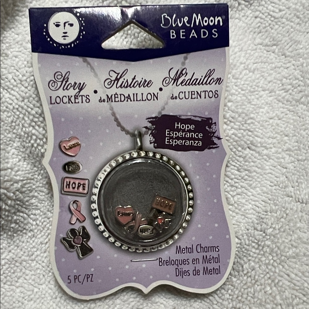 Blue Moon Beads Story Locket Charms